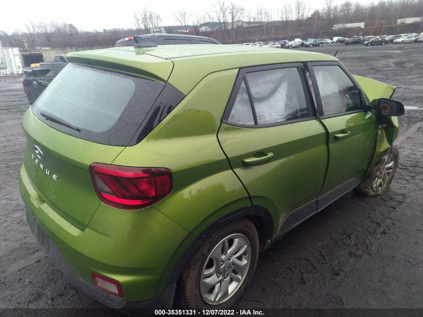 2022 HYUNDAI VENUE SE VIN: KMHRB8A35NU177244