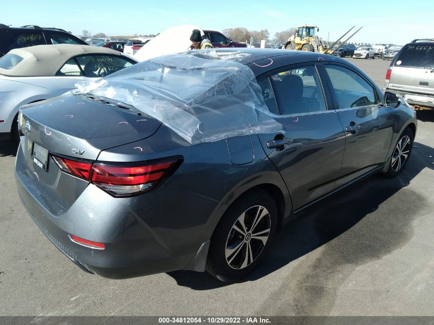 2022 NISSAN SENTRA SV VIN: 3N1AB8CVXNY206012
