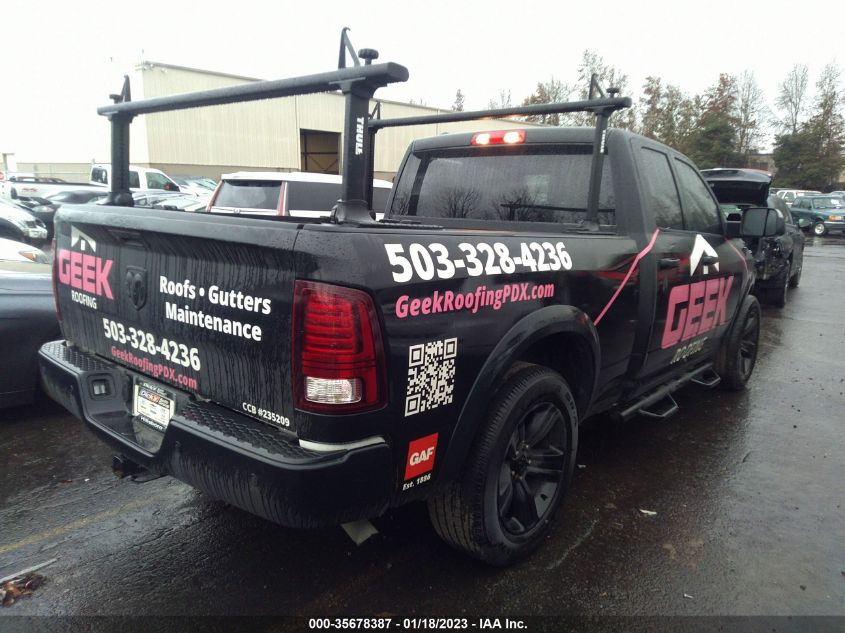 2021 RAM 1500 CLASSIC WARLOCK VIN: 1C6RR6GG3MS594118