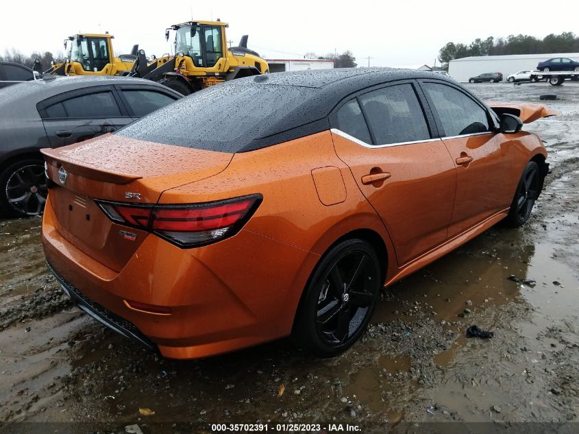 2022 NISSAN SENTRA SR VIN: 3N1AB8DV0NY267299