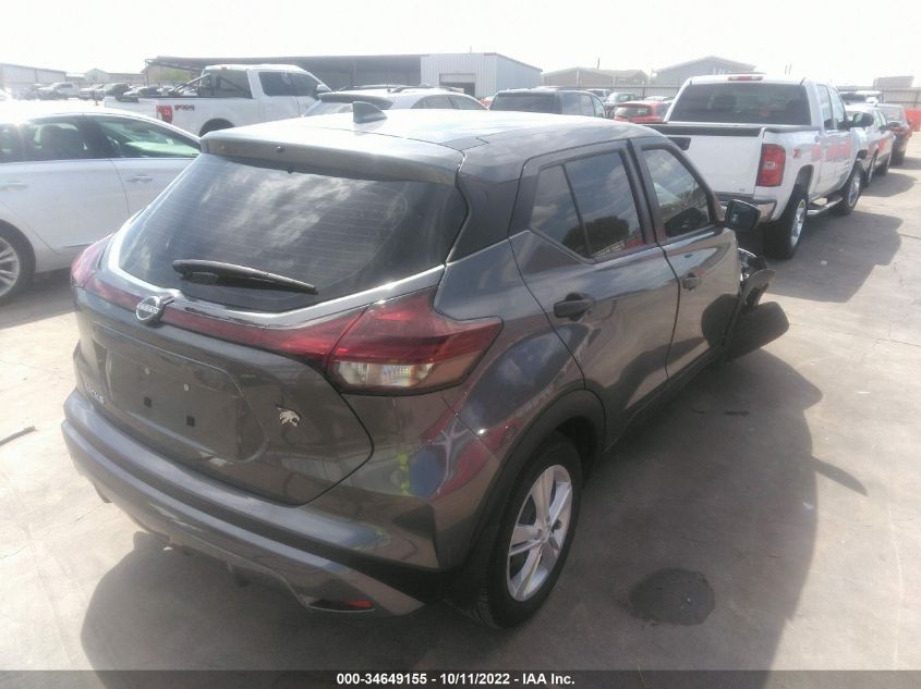 2022 NISSAN KICKS S VIN: 3N1CP5BV8NL498282