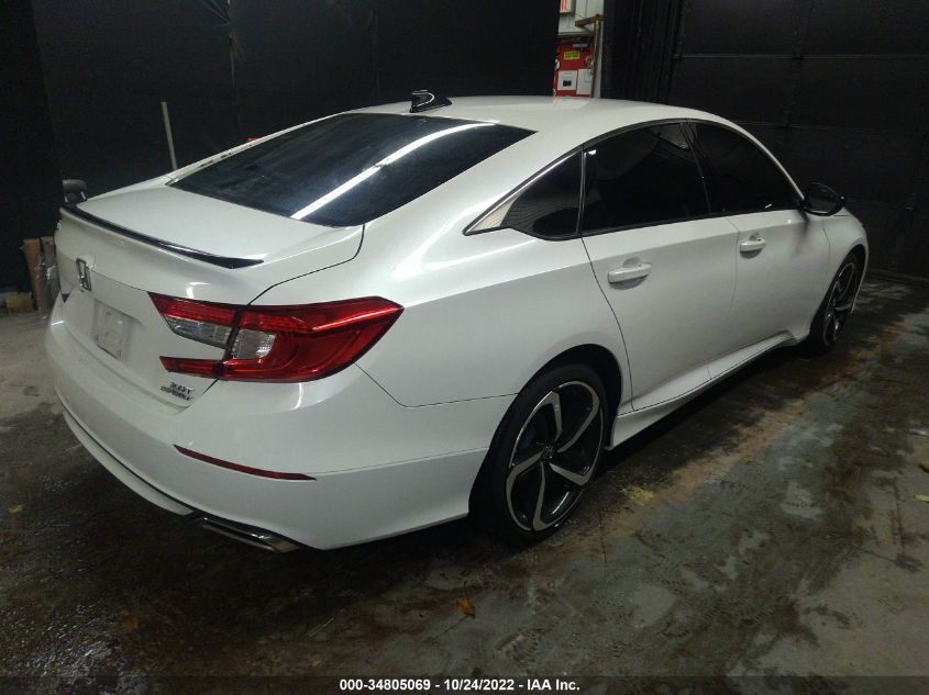 2022 HONDA ACCORD SEDAN SPORT VIN: 1HGCV2F3XNA003275