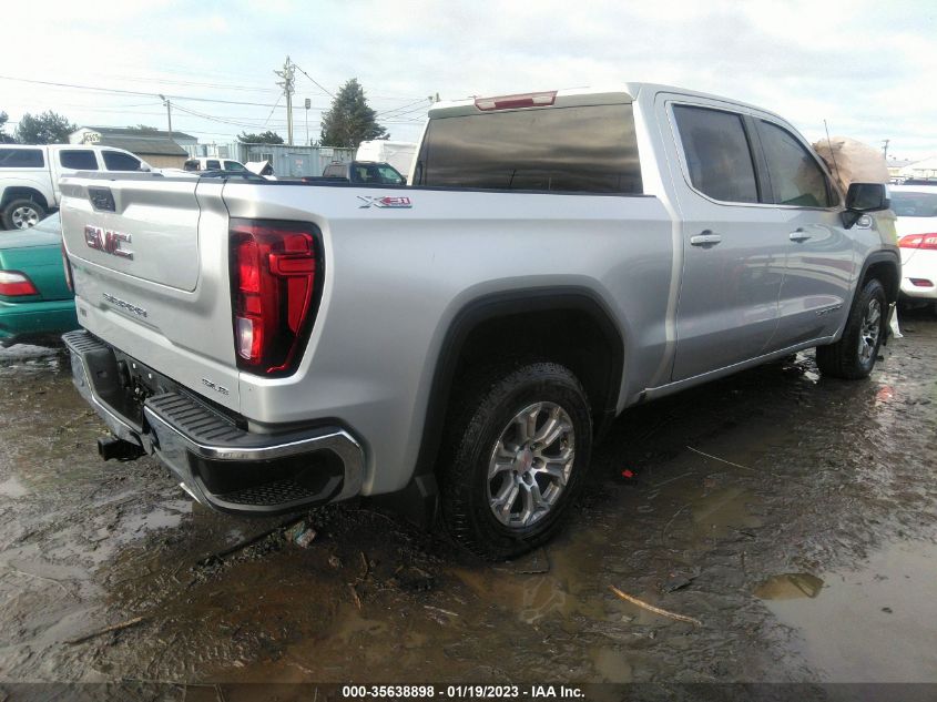 2021 GMC SIERRA 1500 SLE VIN: 3GTU9BET7MG298053