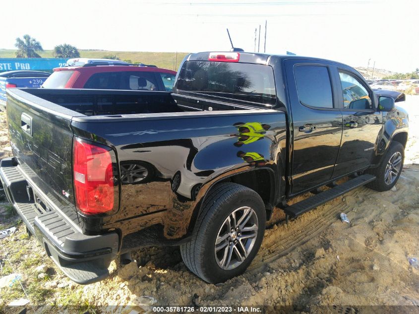 2022 CHEVROLET COLORADO 2WD WORK TRUCK VIN: 1GCGSBEN3N1126444
