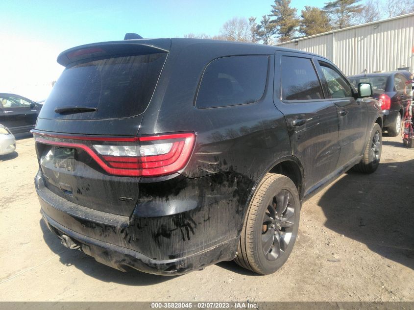 2022 DODGE DURANGO GT VIN: 1C4RDJDGXNC184538