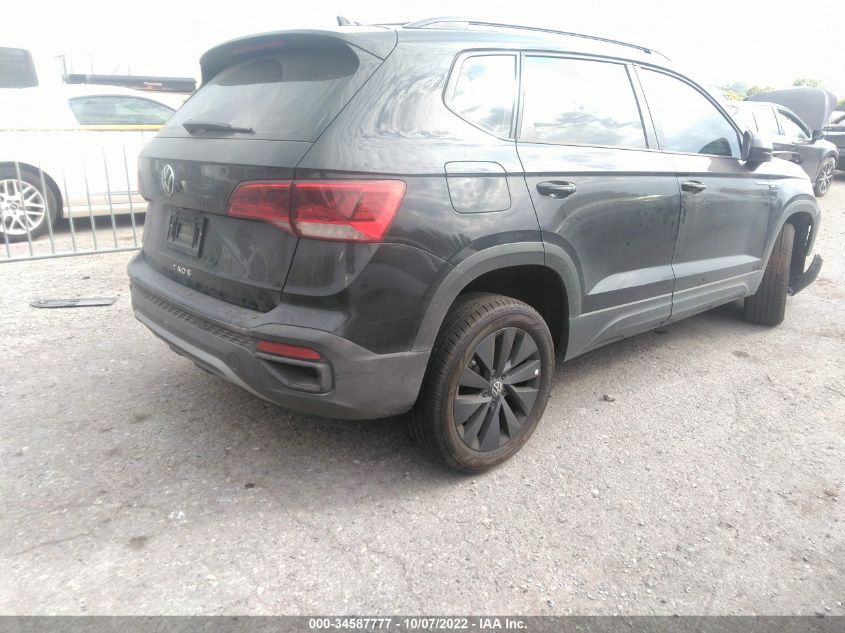 2022 VOLKSWAGEN TAOS S VIN: 3VVCX7B25NM071202