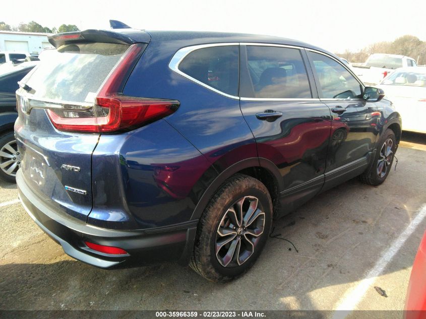 2022 HONDA CR-V HYBRID EX VIN: 5J6RT6H50NL003854