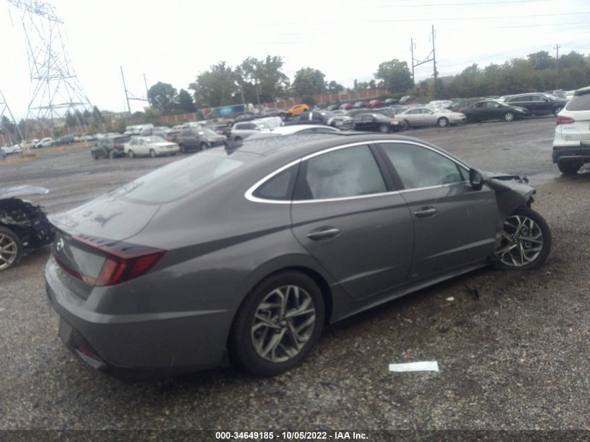 2022 HYUNDAI SONATA SEL VIN: KMHL14JA6NA245746