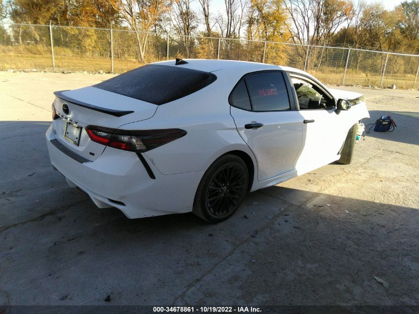 2022 TOYOTA CAMRY HYBRID VIN: 4T1G31AK9NU034784