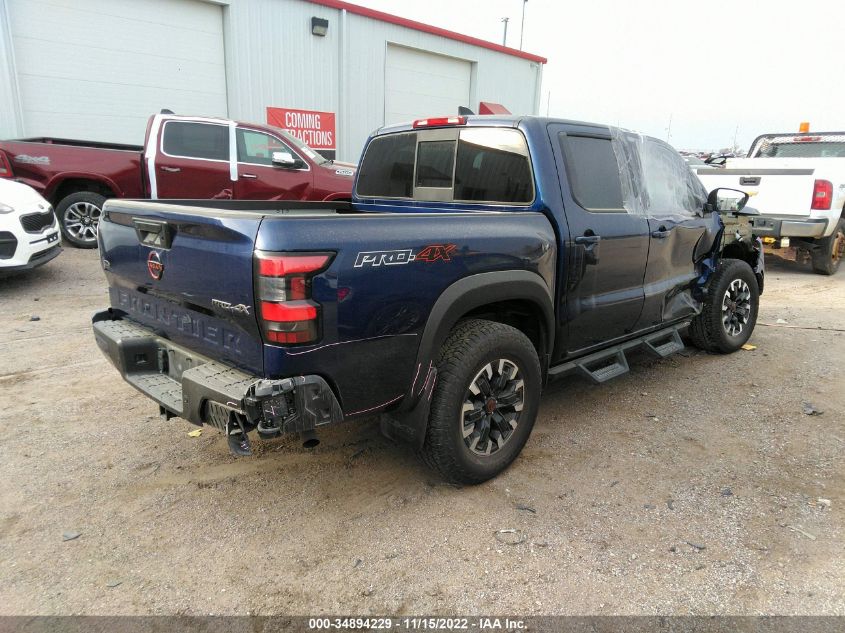 2022 NISSAN FRONTIER PRO-4X VIN: 1N6ED1EK0NN622261