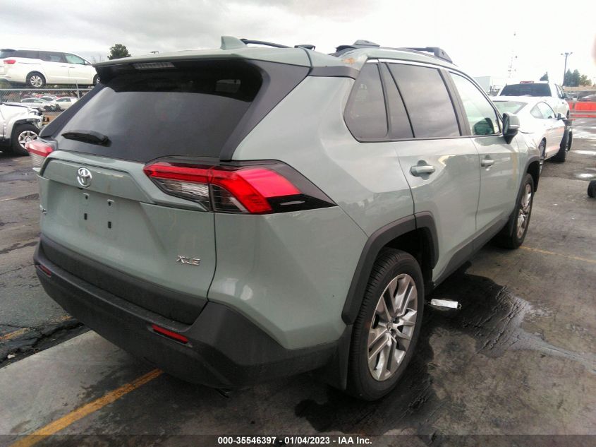 2022 TOYOTA RAV4 XLE PREMIUM VIN: 2T3C1RFV8NW226520