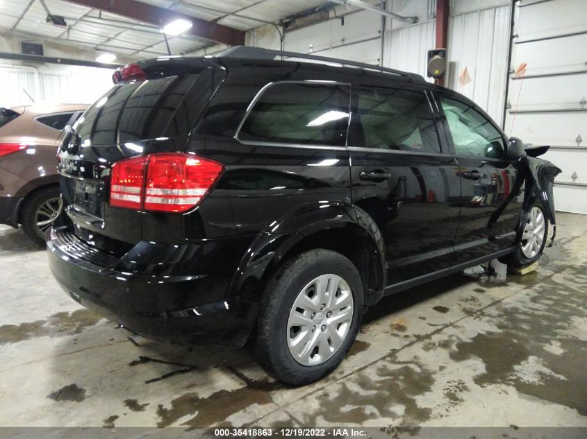 2020 DODGE JOURNEY SE VALUE VIN: 3C4PDCAB1LT259642