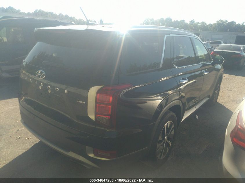 2021 HYUNDAI PALISADE SEL VIN: KM8R2DHE7MU316059