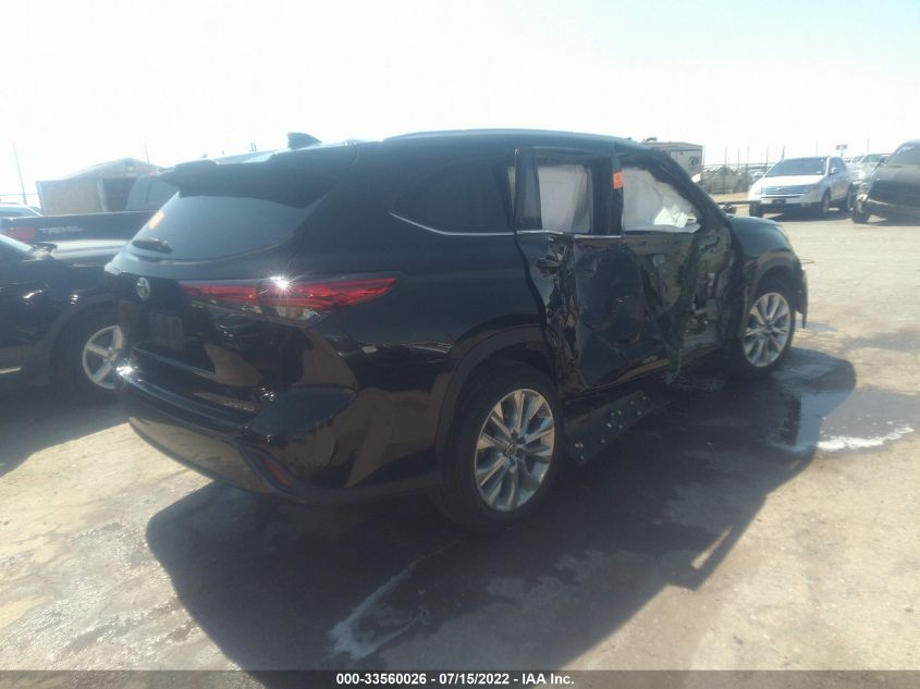2020 TOYOTA HIGHLANDER LIMITED VIN: 5TDYZRAH1LS012483