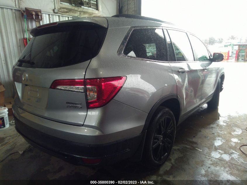 2022 HONDA PILOT SPECIAL EDITION VIN: 5FNYF6H23NB101391