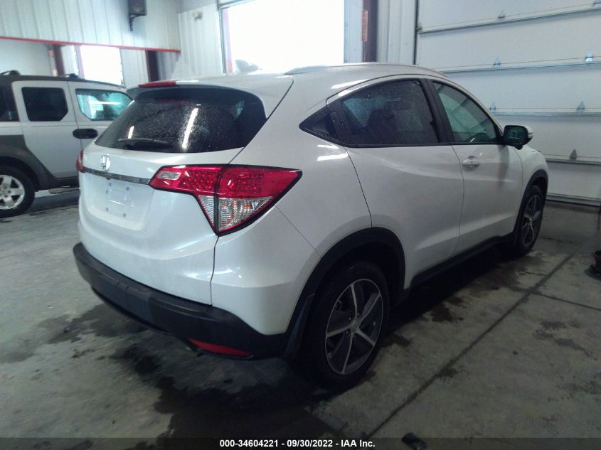 2022 HONDA HR-V EX-L VIN: 3CZRU5H70NM718690