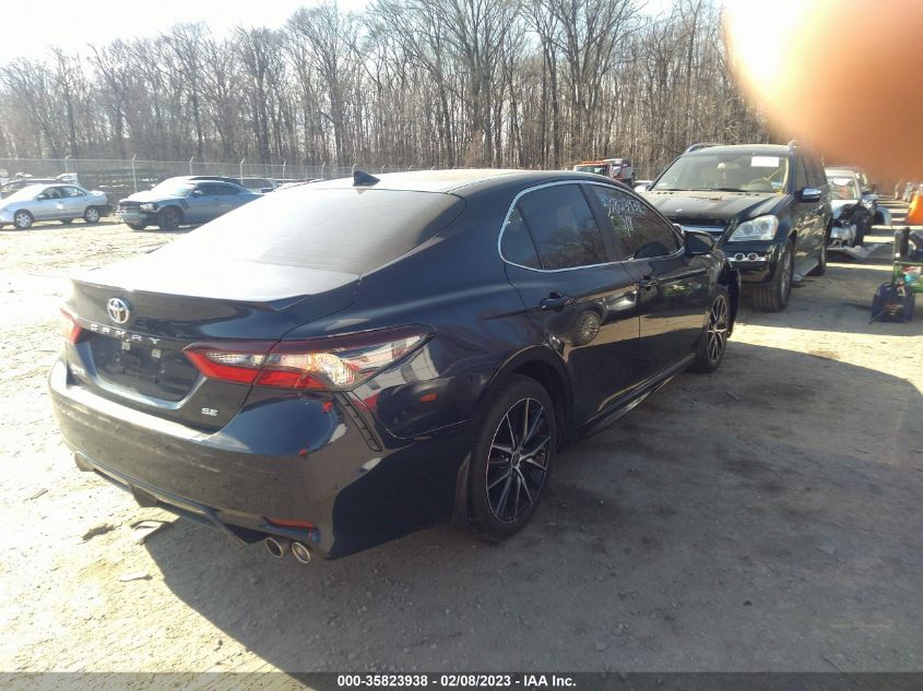 2022 TOYOTA CAMRY SE VIN: 4T1G11AK4NU701671