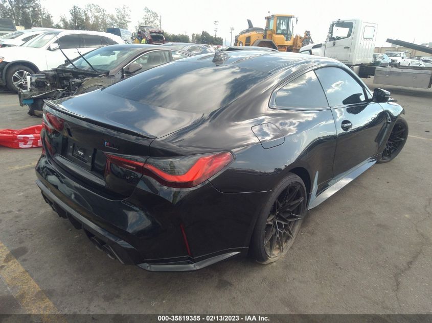2022 BMW M4 COMPETITION XDRIVE VIN: WBS43AZ09NCK35934