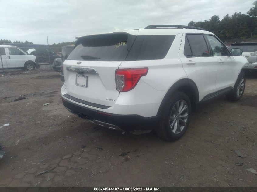 2022 FORD EXPLORER XLT VIN: 1FMSK8DH6NGA05456