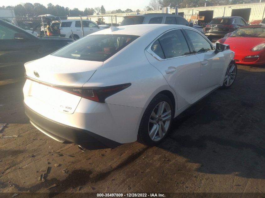 2021 LEXUS IS IS 300 VIN: JTHC81F25M5047603