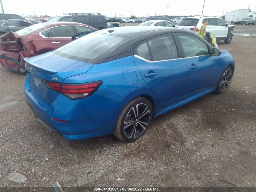 2021 NISSAN SENTRA SR VIN: 3N1AB8DV4MY327759