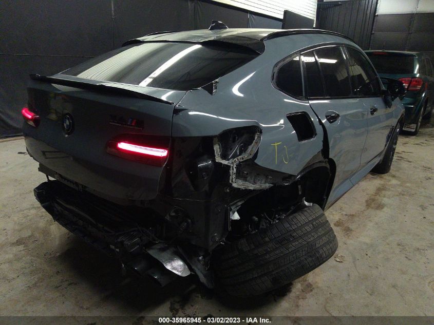2022 BMW X4 M VIN: 5YM23EC06N9K12548