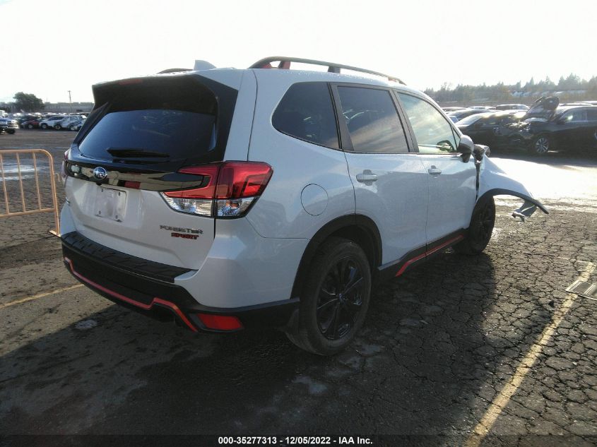 2021 SUBARU FORESTER SPORT VIN: JF2SKARC3MH477584