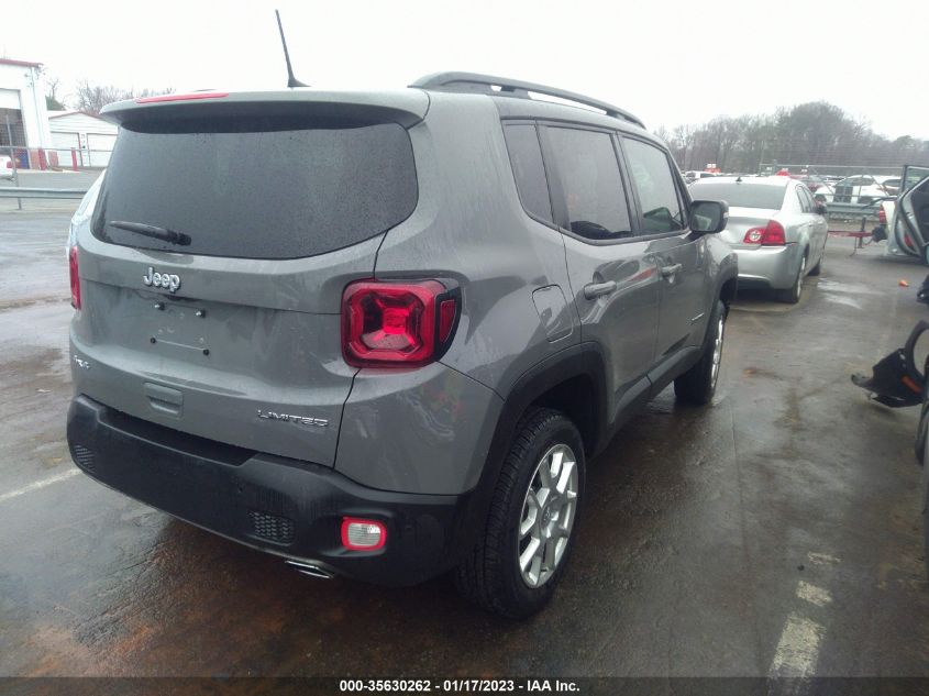 2021 JEEP RENEGADE LIMITED VIN: ZACNJDD11MPM93536