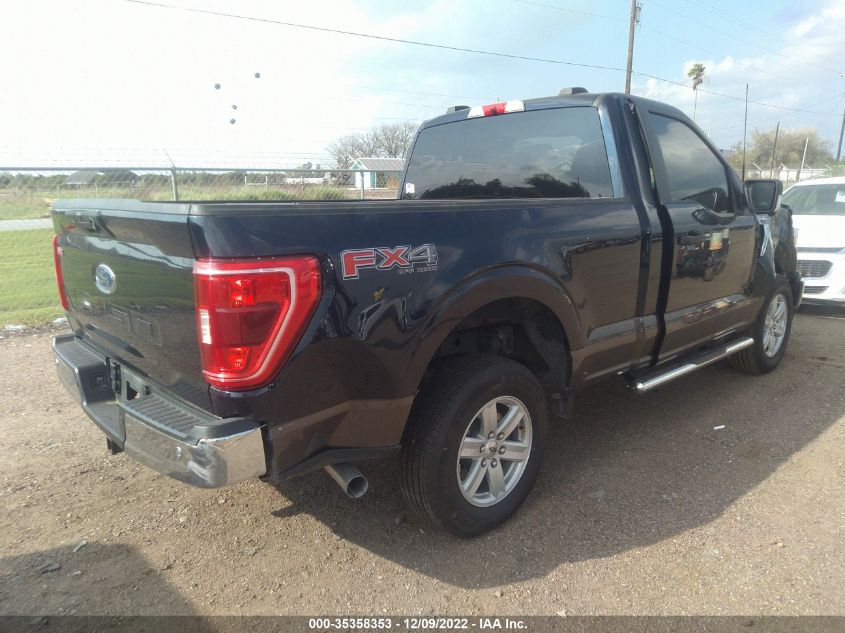 2022 FORD F-150 XL/XLT VIN: 1FTMF1E55NKD61892