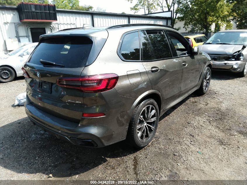 2022 BMW X5 XDRIVE40I VIN: 5UXCR6C08N9J12399
