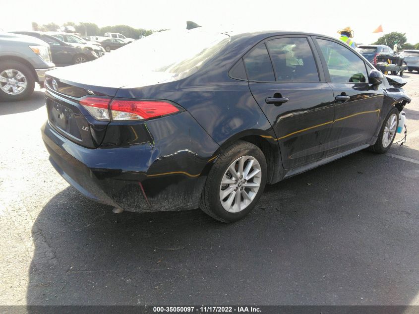 2022 TOYOTA COROLLA LE VIN: 5YFVPMAEXNP320989