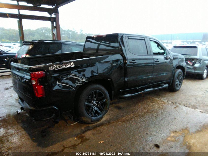 2021 CHEVROLET SILVERADO 1500 CUSTOM VIN: 1GCPYBEK3MZ191069