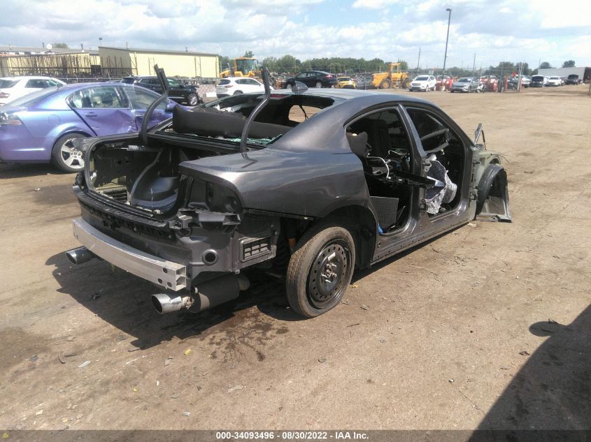 2021 DODGE CHARGER SCAT PACK VIN: 2C3CDXGJ2MH584559