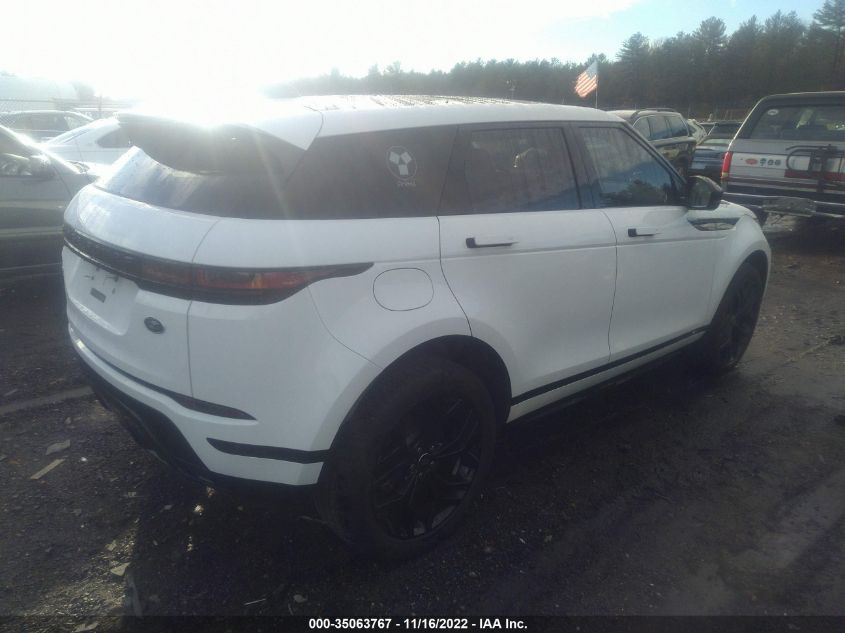 2021 LAND ROVER RANGE ROVER EVOQUE R-DYNAMIC S VIN: SALZT2FX0MH153511