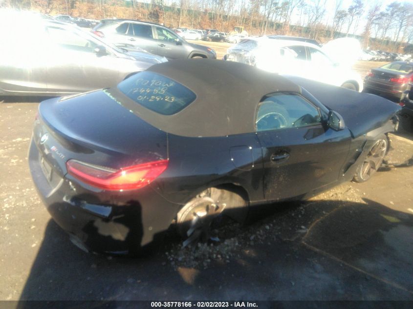 2021 BMW Z4 SDRIVEM40I VIN: WBAHF9C05MWW89602