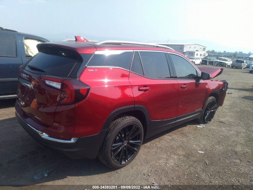 2022 GMC TERRAIN SLT VIN: 3GKALVEV0NL215633