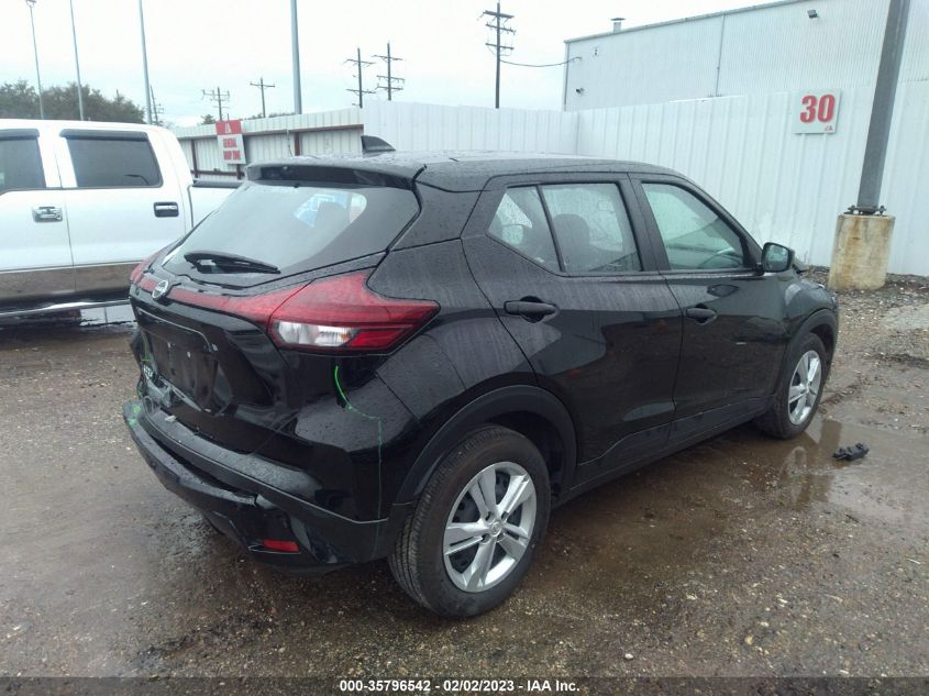 2022 NISSAN KICKS S VIN: 3N1CP5BV3NL503310