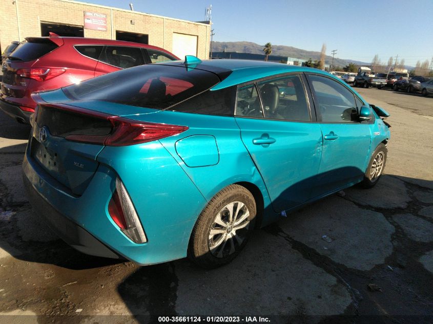2022 TOYOTA PRIUS PRIME LE/XLE/LIMITED VIN: JTDKAMFP1N3200179