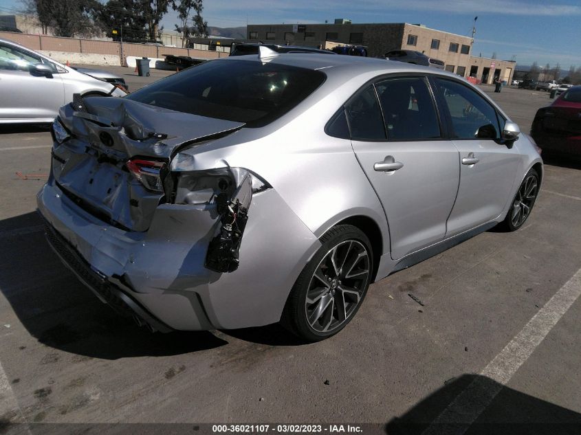 2022 TOYOTA COROLLA SE/SE NIGHTSHADE/APEX SE VIN: JTDS4MCE6NJ082961