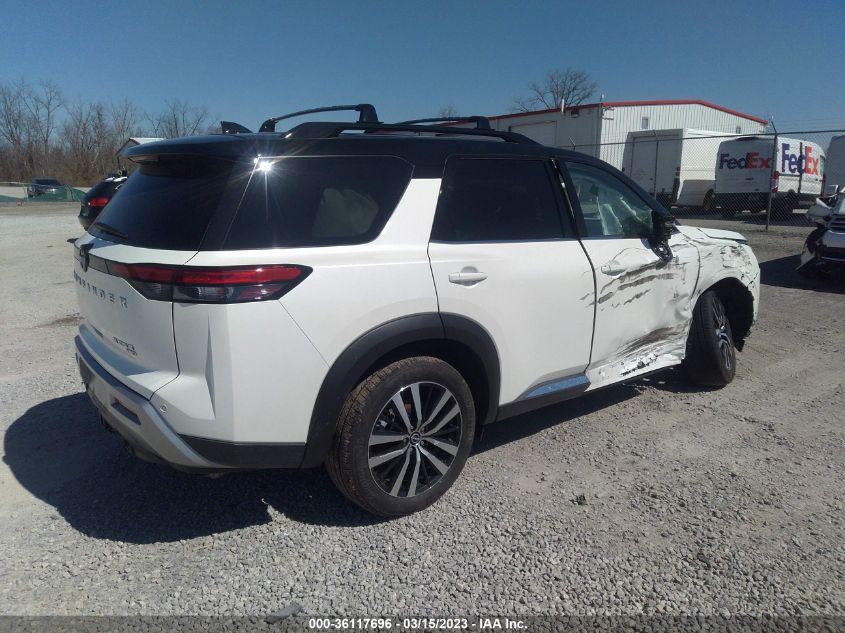 2023 NISSAN PATHFINDER PLATINUM VIN: 5N1DR3DK7PC218977