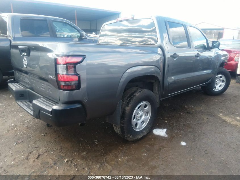 2022 NISSAN FRONTIER S VIN: 1N6ED1EKXNN696190