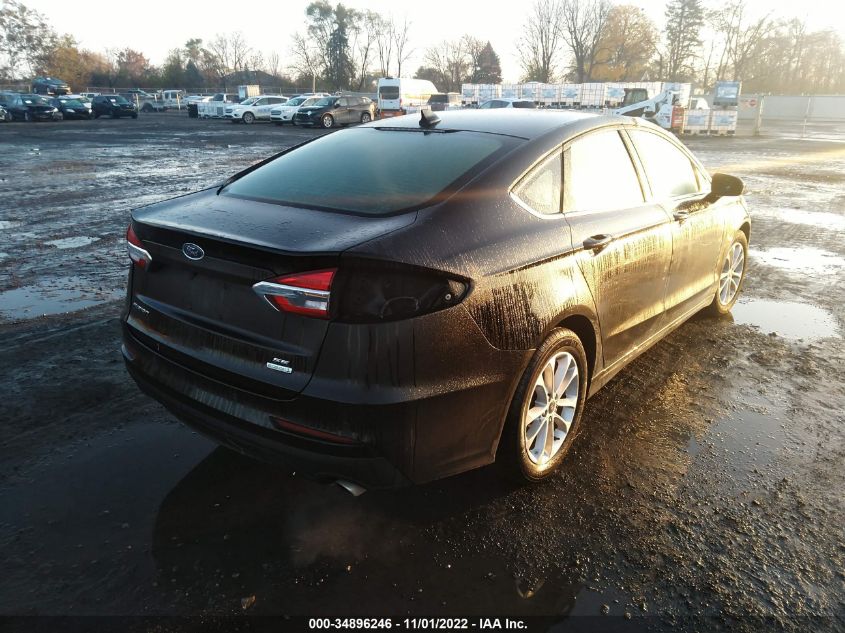 2020 FORD FUSION SE VIN: 3FA6P0HD7LR187132
