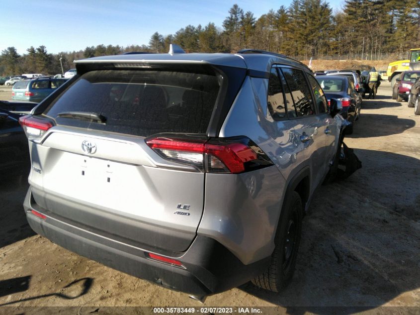 2021 TOYOTA RAV4 LE VIN: 2T3G1RFV5MW242397
