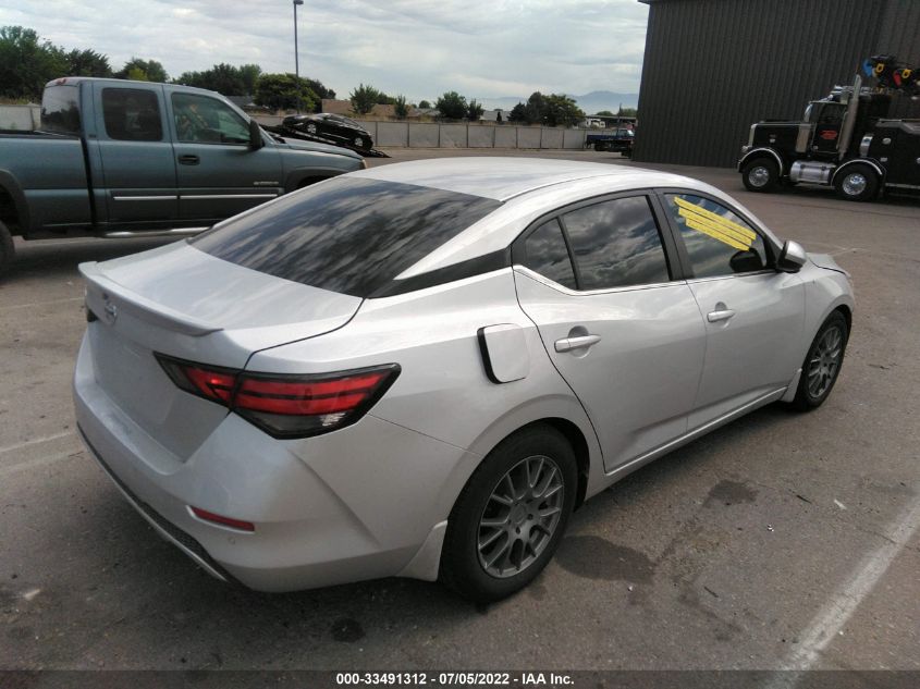 2020 NISSAN SENTRA S VIN: 3N1AB8BV7LY311430