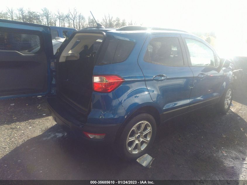 2021 FORD ECOSPORT SE VIN: MAJ3S2GE4MC436302