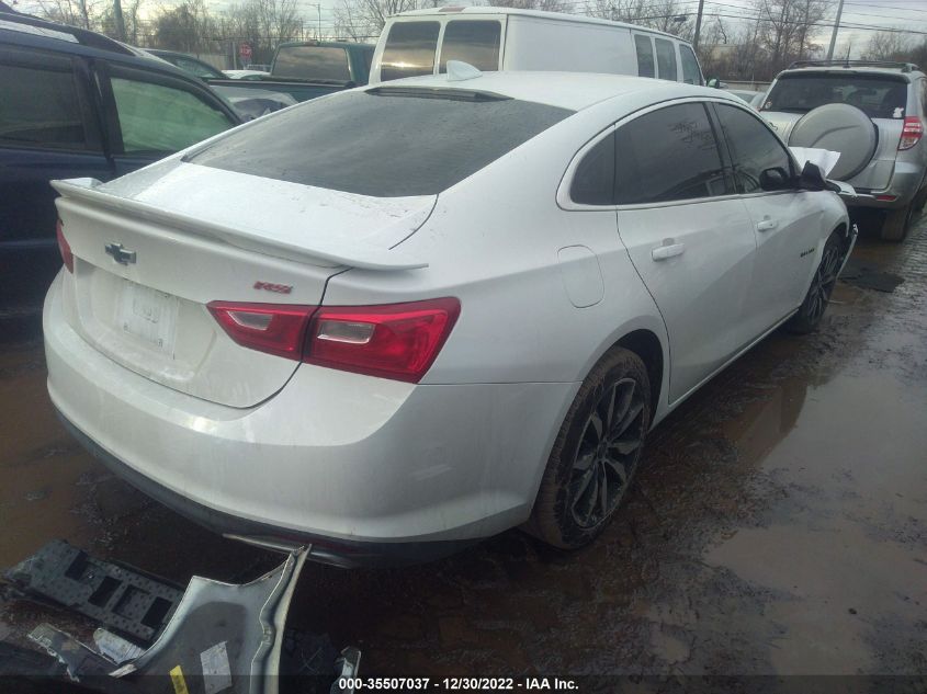 2022 CHEVROLET MALIBU RS VIN: 1G1ZG5ST0NF198163