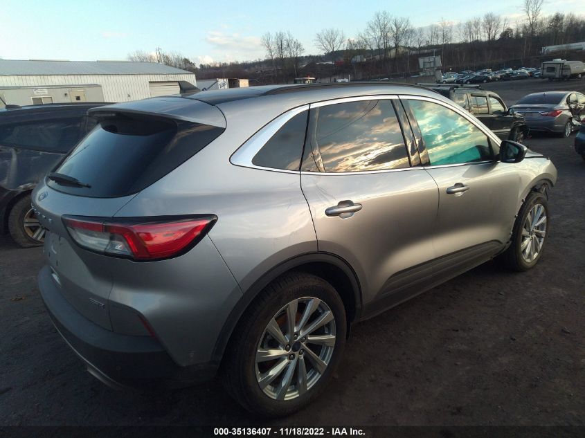 2022 FORD ESCAPE TITANIUM HYBRID VIN: 1FMCU9DZ0NUA03829