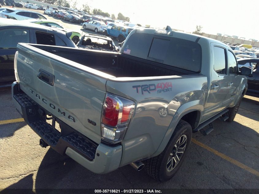 2022 TOYOTA TACOMA 4WD SR/SR5/TRD SPORT VIN: 3TMCZ5AN0NM453551