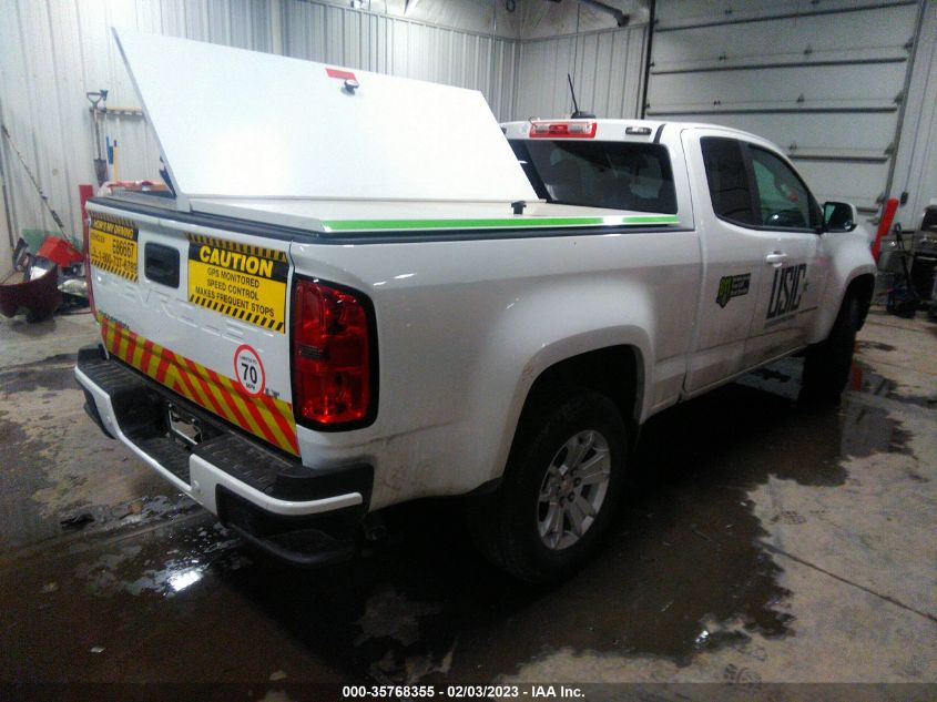 2022 CHEVROLET COLORADO 2WD LT VIN: 1GCHSCEA4N1125066