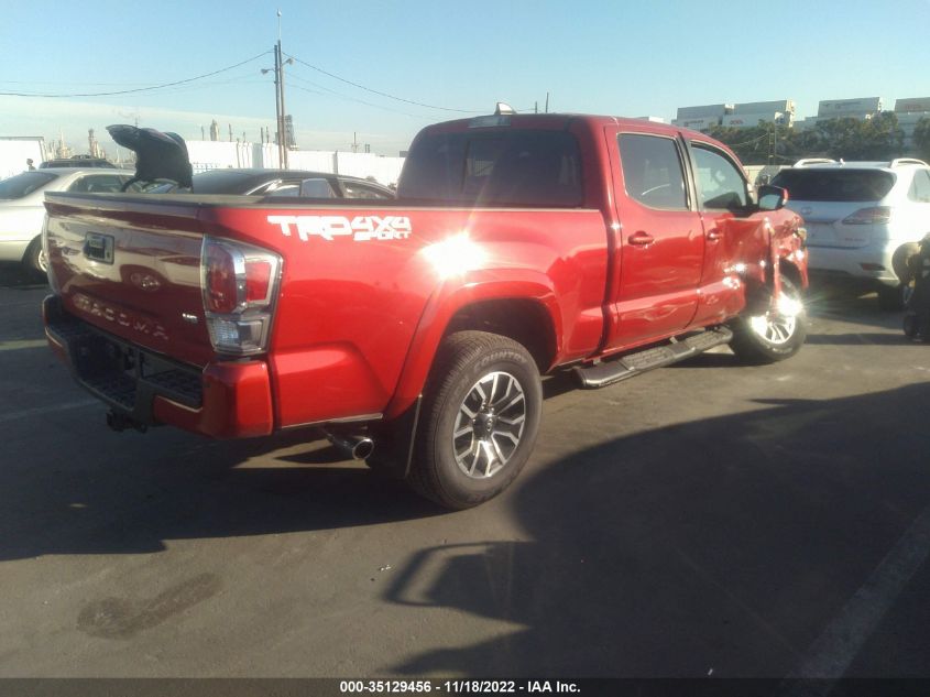 2022 TOYOTA TACOMA 4WD SR5/TRD SPORT VIN: 3TMDZ5BN0NM134511